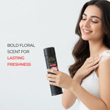 Picardy Black Red Buccate Talcum Powder