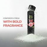 Picardy Black Red Buccate Talcum Powder