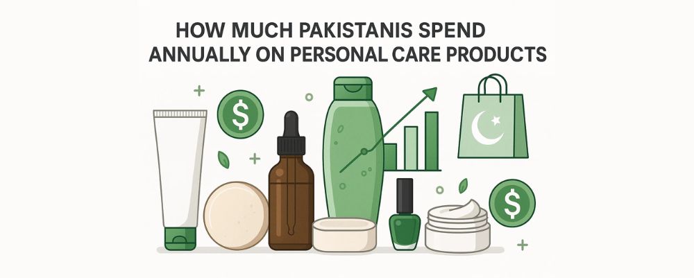 How Much Pakistanis Spend Annually on Personal Care Products