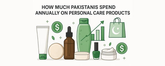 How Much Pakistanis Spend Annually on Personal Care Products