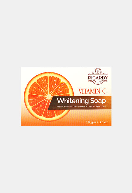 Picardy Beauty vitamin C soap, Vitamin C glowing soap Pakistan, Best vitamin C soap in Pakistan, Picardy brightening vitamin C soap, Skin glowing vitamin C soap, Natural vitamin C soap, Gentle vitamin C soap Pakistan, Daily use glowing soap, Pakistani skincare soap, Picardy Pakistan skincare