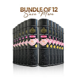 Picardy Black Romantic Amber Talcum Powder - Pack of 12