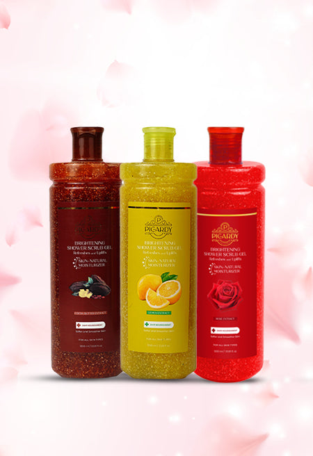 Shower Scrub Bundle - 500ML (Pack of 3)
