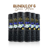 Picardy Black Snow white Talcum Powder - Pack of 6