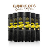 Picardy Black Tahara Talcum Powder - Pack of 6