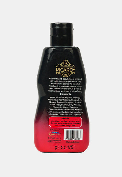 Picardy Romantic Amber Hand & Body Lotion (Perfumed)