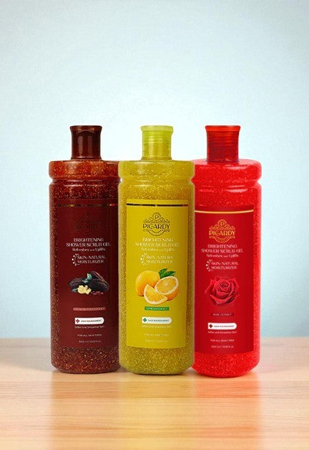 Shower Scrub Bundle - 500ML (Pack of 3)
